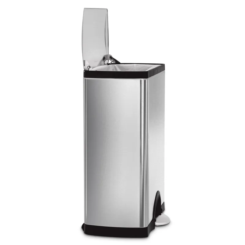 Dostępne od ręki Kosz na śmieci 50l pedałowy Deluxe - stal FPP Simplehuman