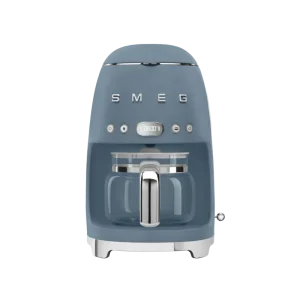 Tani Smeg - Ekspres do kawy DCF02SBMEU 50‘s Style - srebrny
