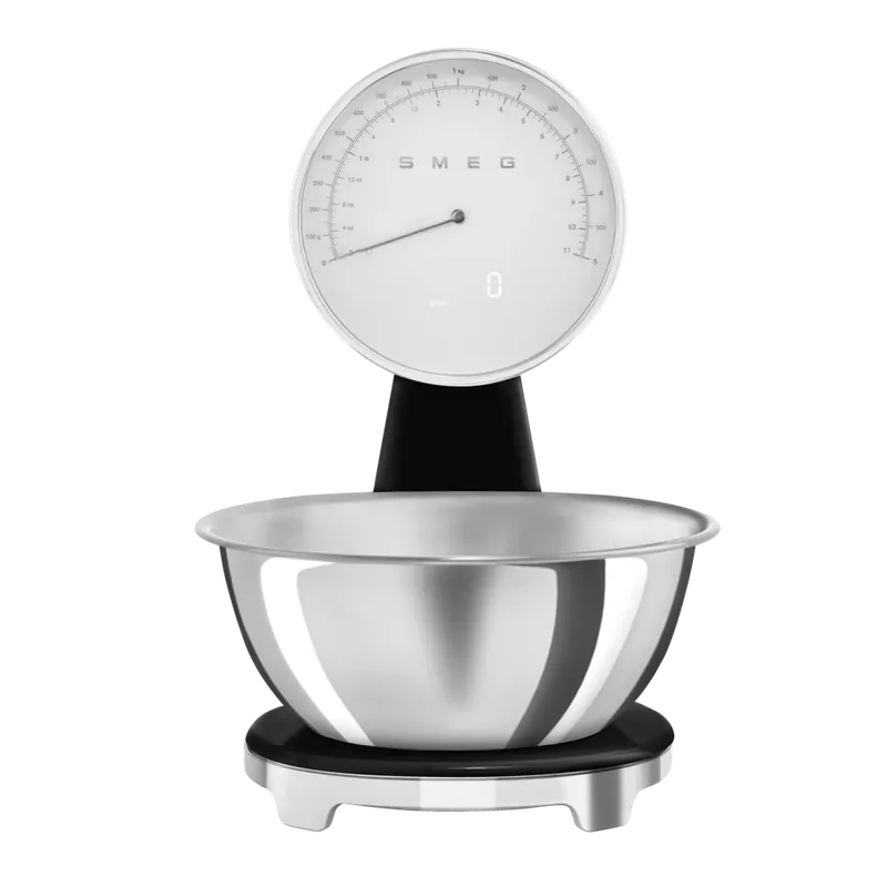 Smeg - Waga kuchenna, KSF01BLWW SDA 50‘S STYLE - czarny Hit sprzedaży