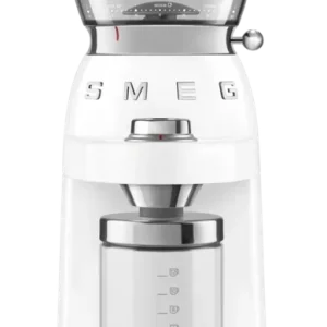 Smeg - Elektryczny młynek do kawy CGF11WHEU SDA 50‘S STYLE - biały Dodaj do koszyka
