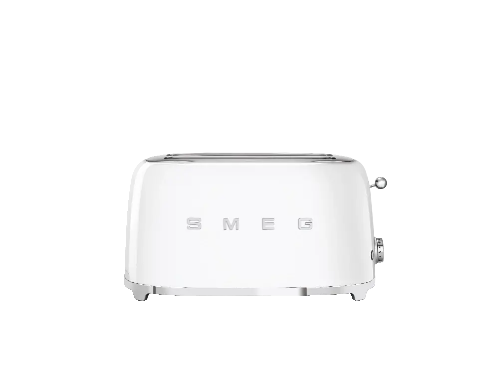 Smeg - Toster, cztery kromki, 50‘s Style - biały Nie przegap