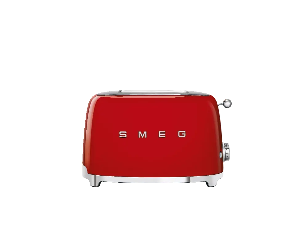 Dostępne od ręki Smeg - Toster, dwie kromki, 50‘s Style - czerwony