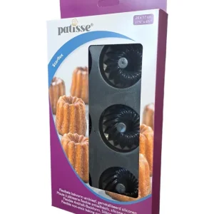 Silikonowa forma na 6 mini babek 29x17cm Starflex - Patisse - Patisse Do wyczerpania zapasów