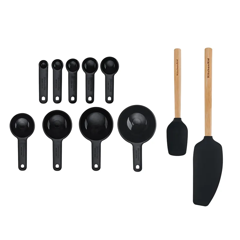 Kitchenaid Zestaw Przyborów Kuchennych 11 El. Onyx Black Popularny