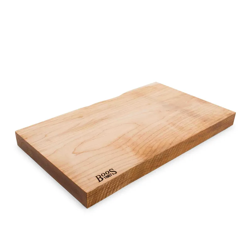Deska do krojenia klon Rustic Edge - 53x31x4.5cm - Boos Blocks Rabat