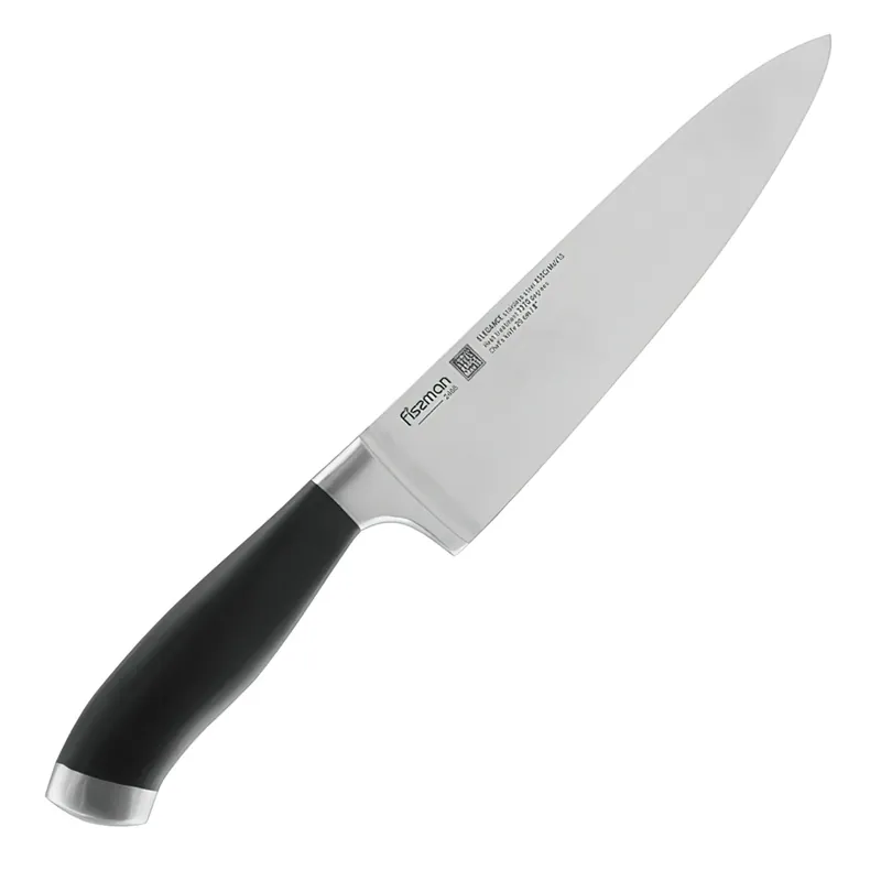 Nóż Szefa Kuchni Fissman Elegance, Stal Nierdzewna, 20 Cm - Profesjonalne Narzędzie Kuchenne Nowy