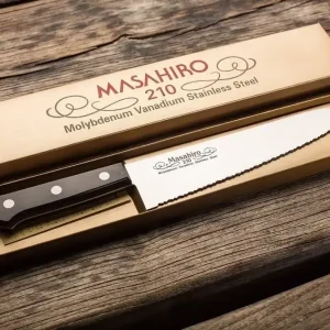 Wyprzedaż Masahiro Bwh Chef‘s Knife With Wave Edge 210mm