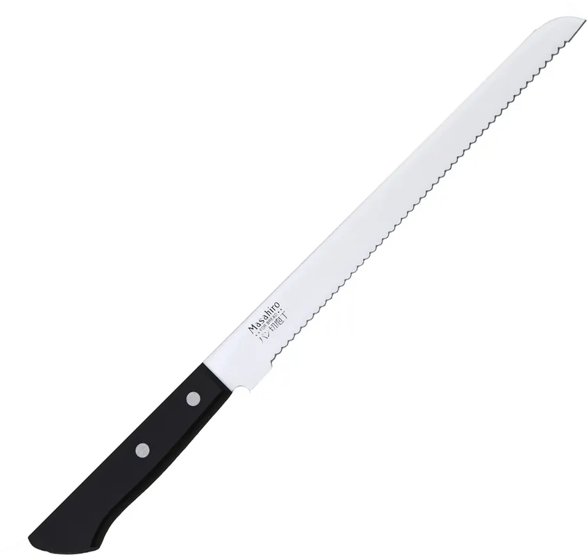 Do wyczerpania zapasów Masahiro Bwh Bread Knife 240mm - Japanese Serrated Bread Slicer