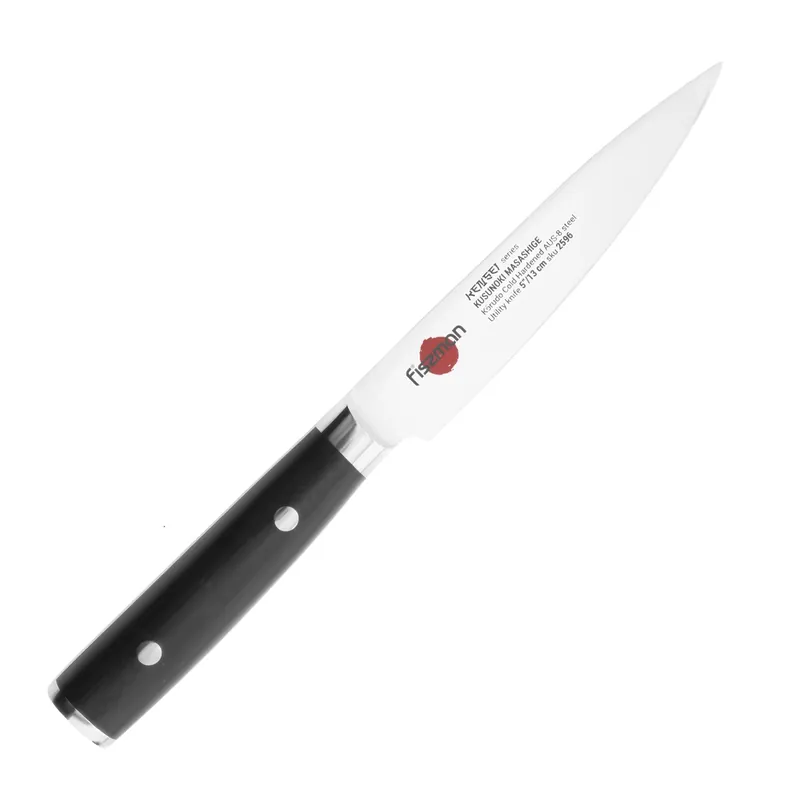 Fissman Kensei Masashige Nóż Uniwersalny 12 cm - Ostry i Wytrzymały nóż Kuchenny Zniżka