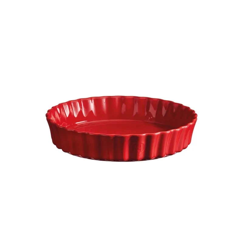 Naczynie do tarty 24 cm - Czerwony - Emile Henry Premium