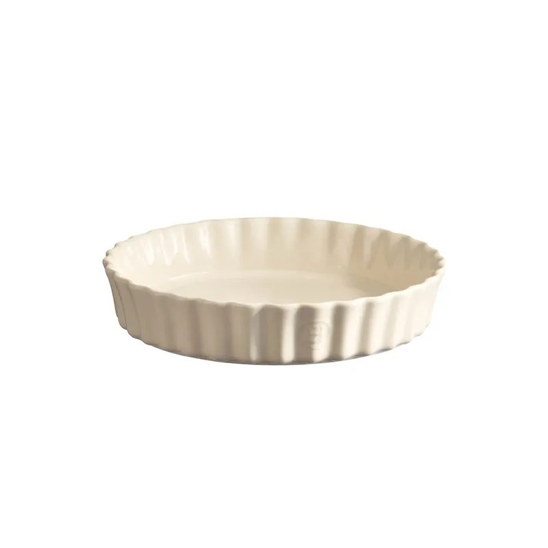 Naczynie do tarty 24 cm - Kremowy - Emile Henry Okazja