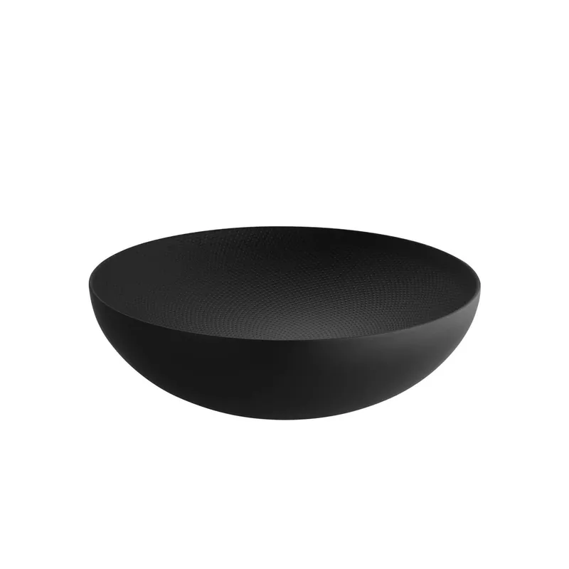 Double- Miska Dwuścienna Ze Stali, Czarna - Alessi Oferta czasowa
