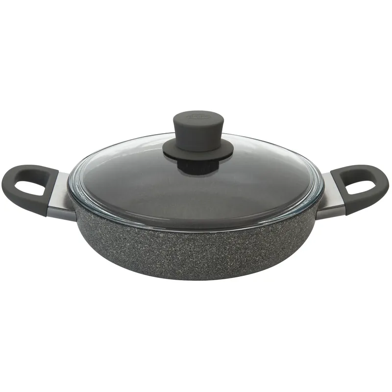 Patelnia Głęboka 2h + Pokrywką 28 cm - Ballarini Zamów teraz