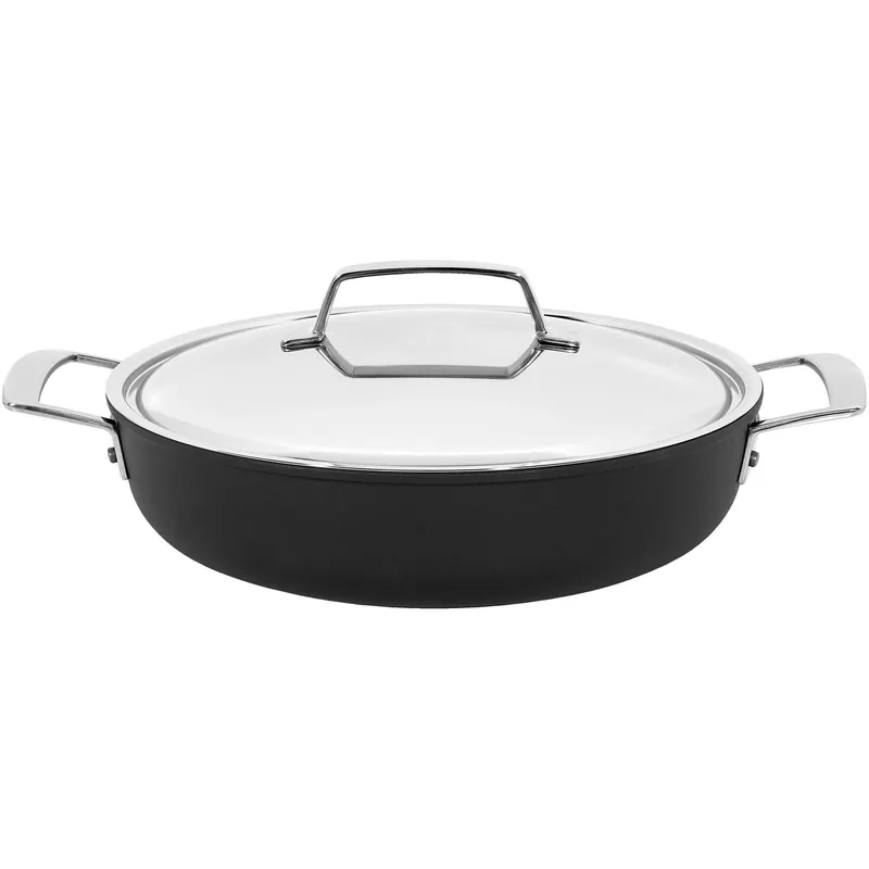 Patelnia Głęboka 2h z Pokrywką 28 cm - Demeyere Ostatnie sztuki