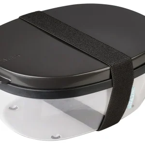 Hit cenowy Pojemnik na sałatkę Saladbox Ellipse nordic black - Mepal
