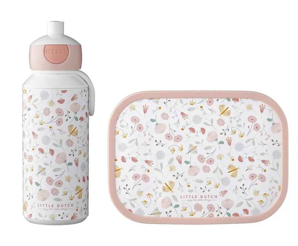 Bestseller Lunch Set Campus Flowers & Butterflies - Mepal