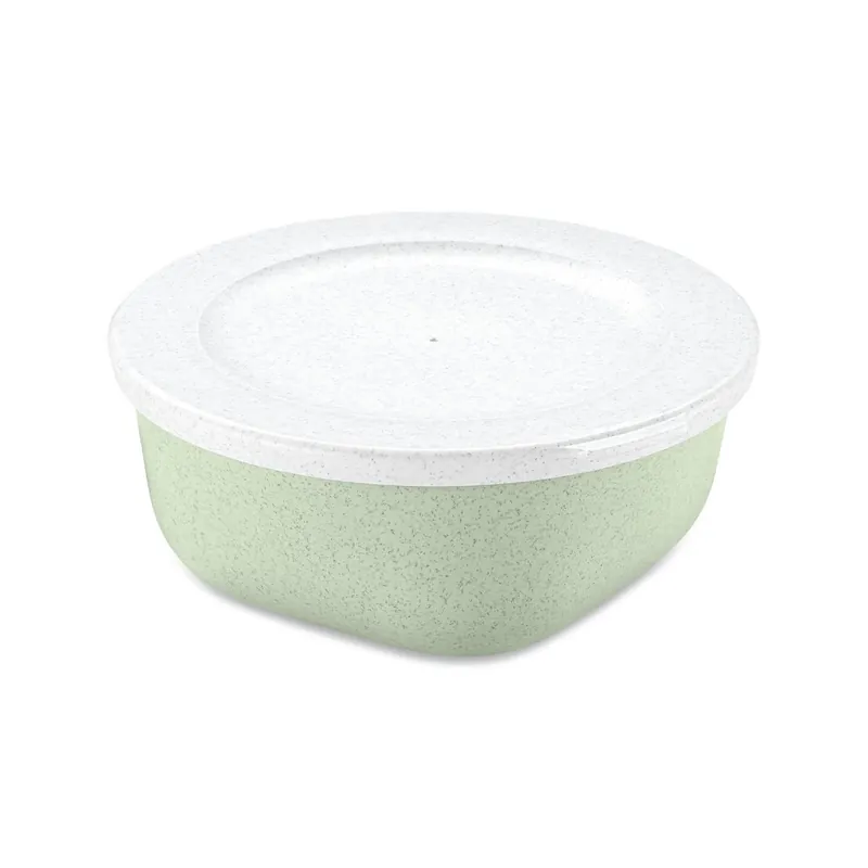 Pojemnik connect box 0,7 L org green/whit - Koziol Ostatnia szansa