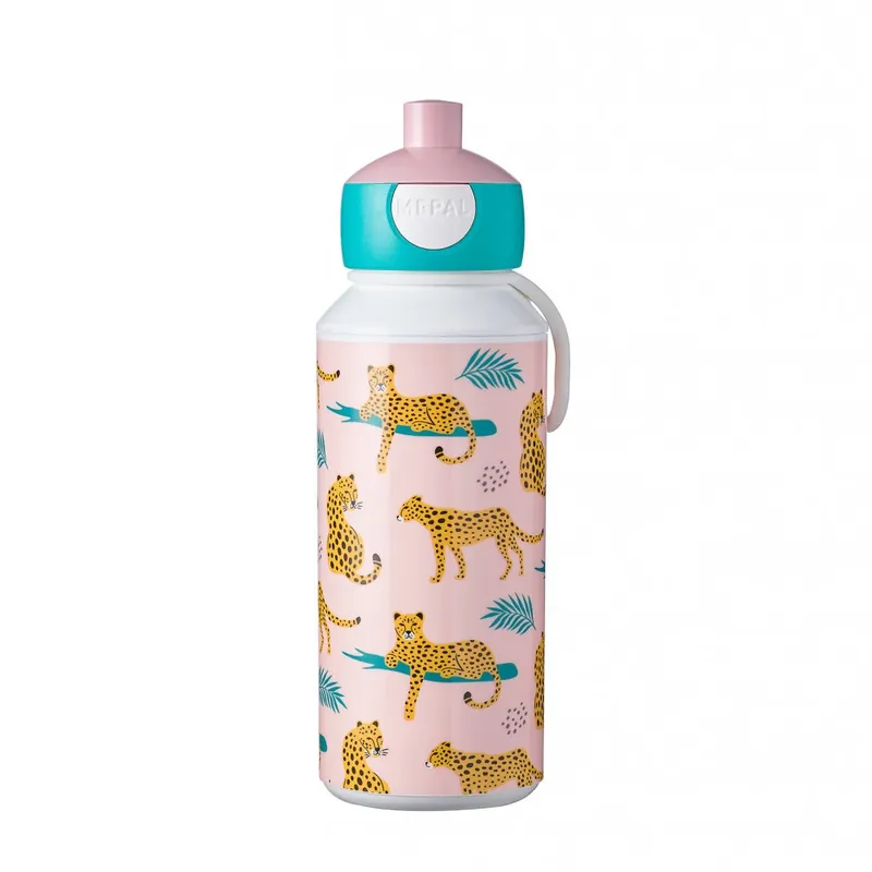 Butelka dla dzieci pop-up Campus 400ml Leopard - Mepal Super okazja