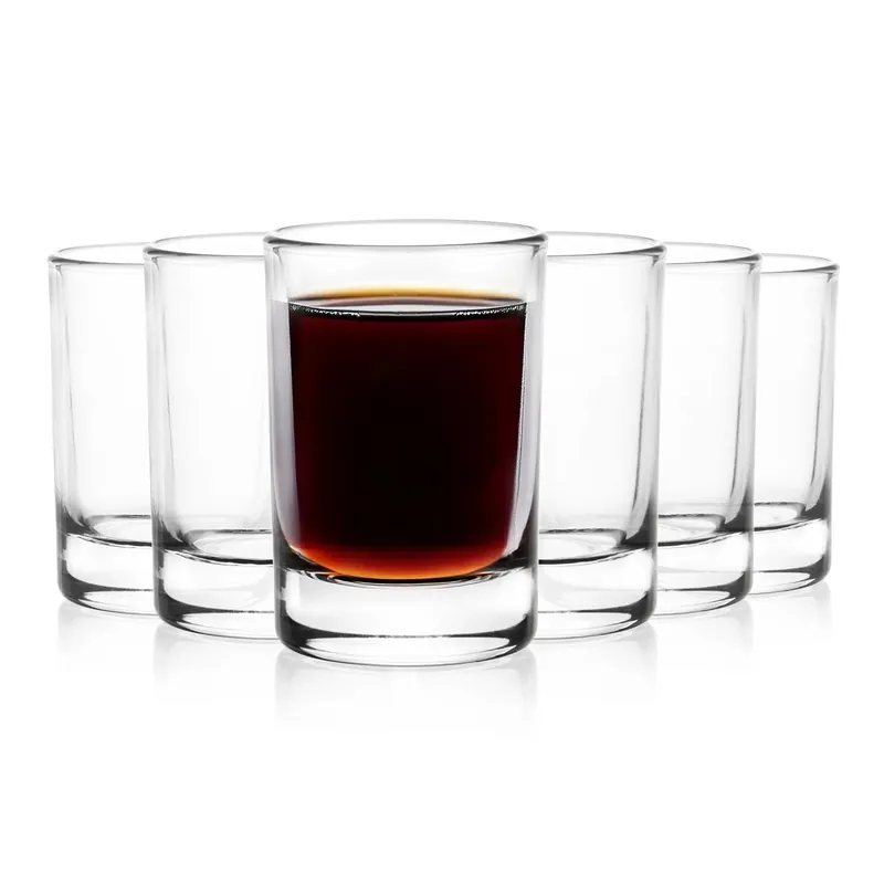 Hit sprzedaży Kieliszki klasyczne SHOT do likieru nalewek wódki 50ml 6 szt.