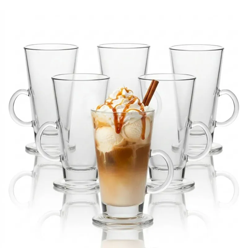 Komplet szklanek do kawy, latte 250 ml Premium