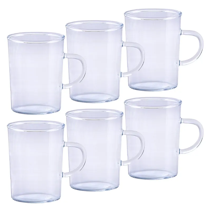 Kup teraz Komplet szklanek żaroodpornych do herbaty kawy Termisil 220ml 6 szt.