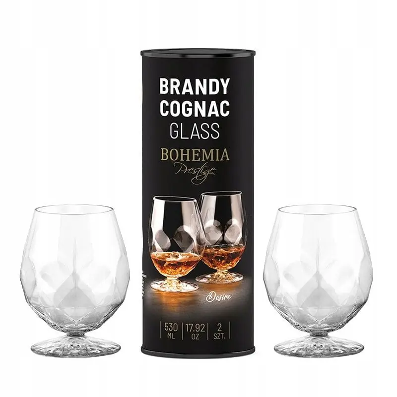 Bezpieczna płatność Kryształowe kieliszki do whisky Bohemia Desire 530ml 2szt.