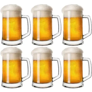 Hit sprzedaży Kufle do piwa z rączką PASABAHCE Pub 300ml 6szt