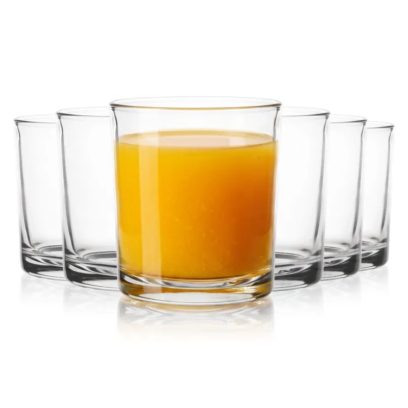 Łatwy zwrot Małe szklanki soft drink do soku, wody, drinków 160ml 6 szt.