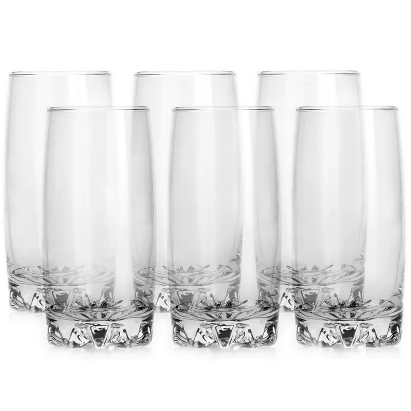 PASABAHCE Sylvana wysokie szklanki long drink 385 ml 6szt Zamów dziś