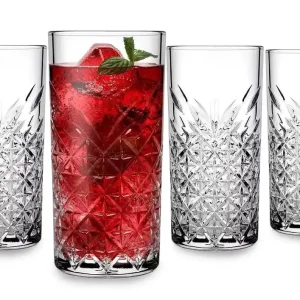 PASABAHCE Timeless szklanki long drink 295ml 4szt. 52820 Nie przegap