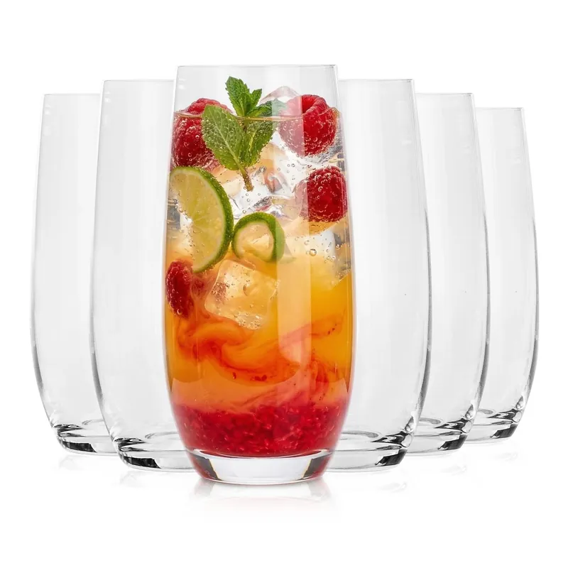 Oferta Szklanki wysokie BOHEMIA Club long drink do wody soku napojów 350 ml 6 szt.