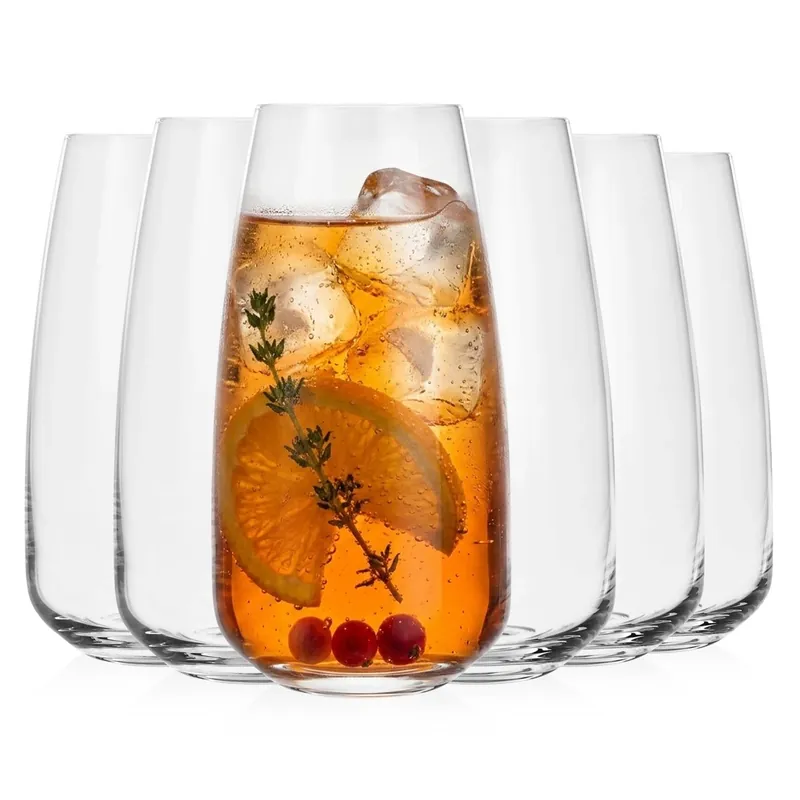 Szklanki wysokie do drinków long drink Bohemia Anser 550 ml 6 szt. Szybka wysyłka