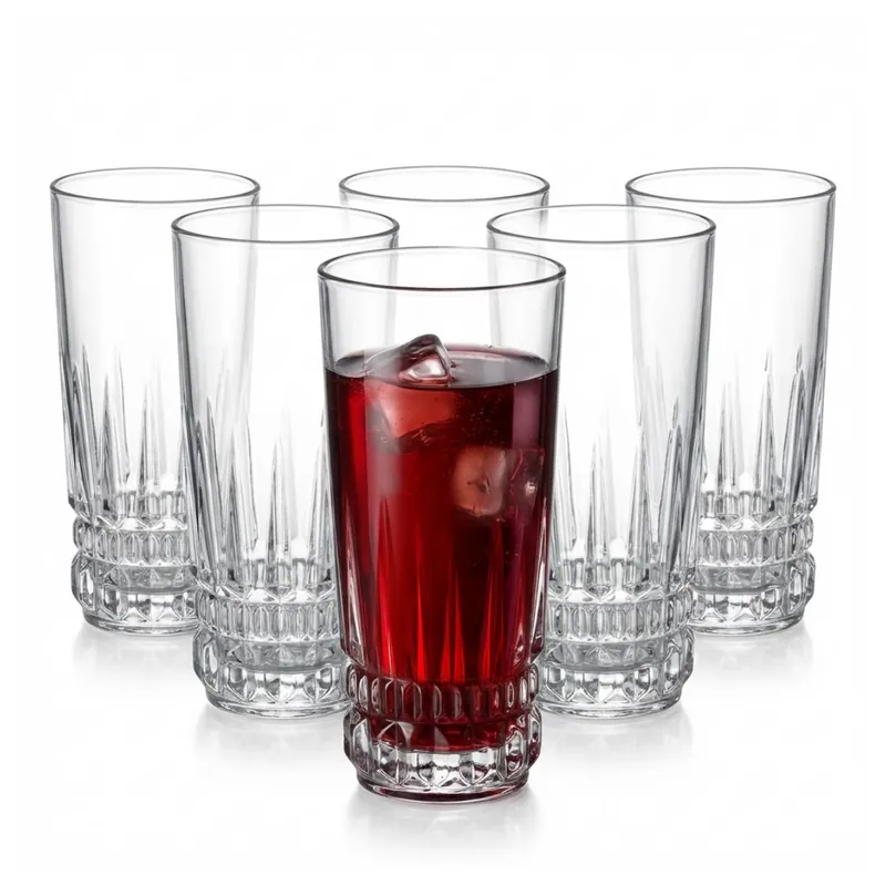 Wysokie szklanki long drink Luminarc Imperator 330 ml Łatwy zwrot