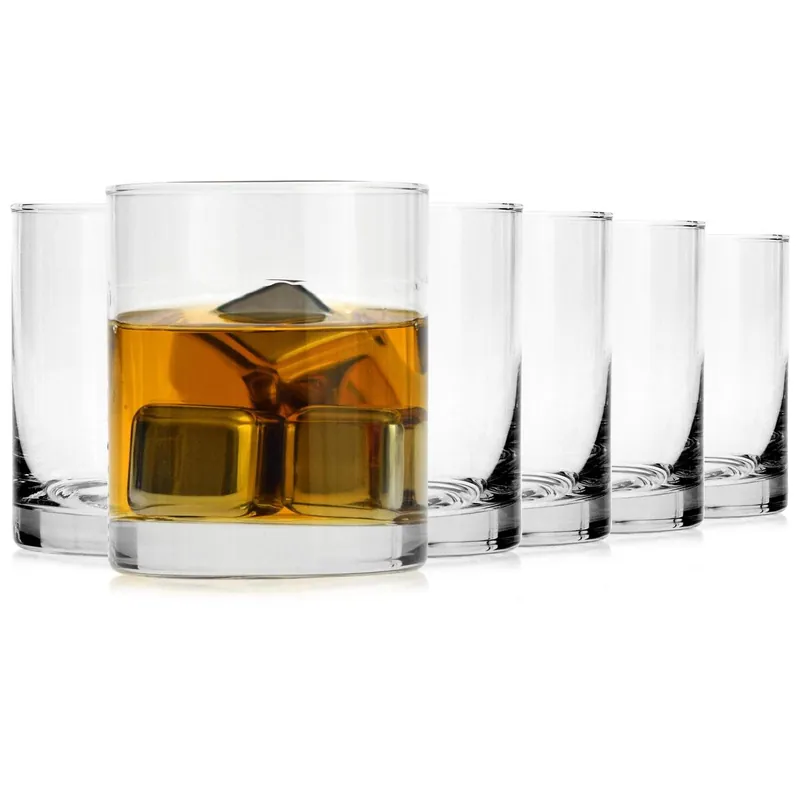 Obniżka ceny Proste szklanki do whisky, drinków KROSNO Basic Glass 250/270ml