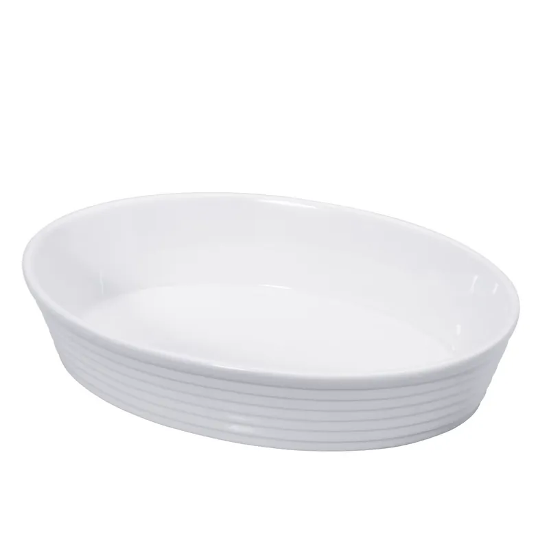 Küchenprofi - Burgund bryfanna porcelanowa, owalna Szybka dostawa