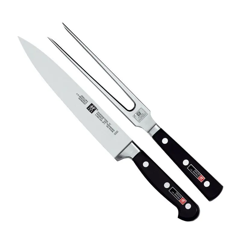 ZWILLING PROFESSIONAL S - Nóż i widelec do mięs 18cm/20cm Wysoka jakość