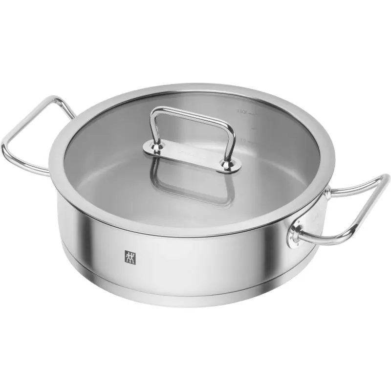 Zwilling - Patelnia sauté z 2 uchwytami i pokrywką Zwilling Pro - 24 cm Rabat