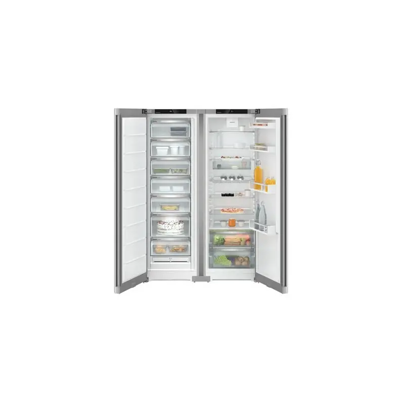 Kup online Liebherr - Zestaw wolnostojący Side-by-Side, lodówka + zamrażarka + 10 lat gwarancji Plus EasyFresh NoFrost XRFsf 5220